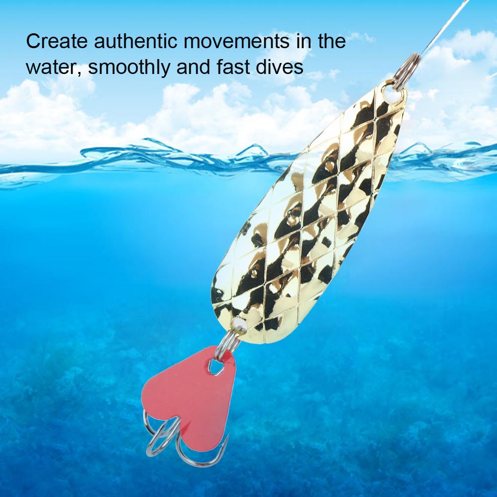 10pcs Sequins Fishing Lure Kit Hard Artificial Bait with Hook Fishing AccessoryXLT 1