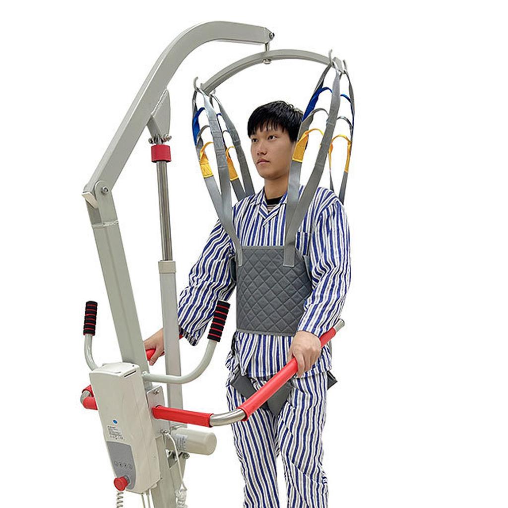 Patientenlifter Gehschlinge für Erwachsene Unterstützende Gehtrainingshilfe Ganzkörper Stehgurt Gepolsterte Verstellbare Hebe-Gehschlinge S
