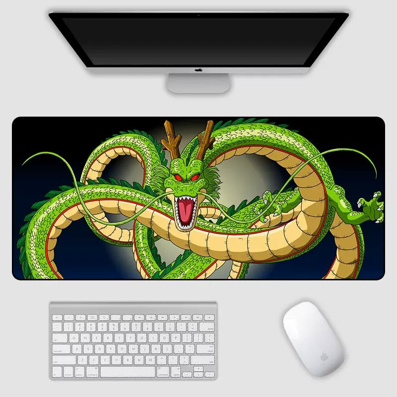 2026 Dragon Ball Leather Mouse Pad Son Goku Printing Pattern Large Size Game Gaming Keyboard Pad Boys Office Animation Non-slip Table Mat