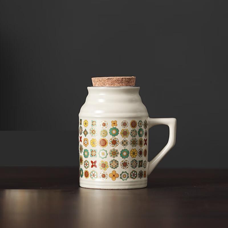 Ru Kiln Ceramic Tea Mug with Infuser
