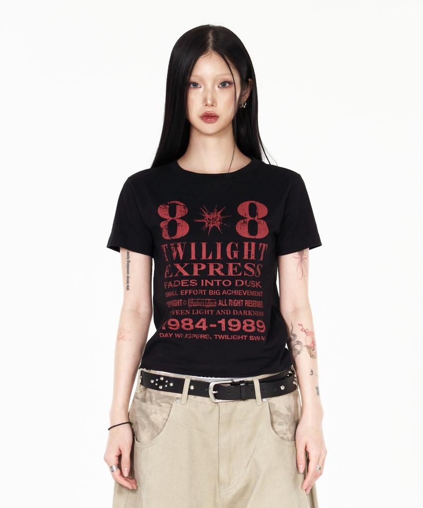 IDWS [W]Novichi T-Shirt Black