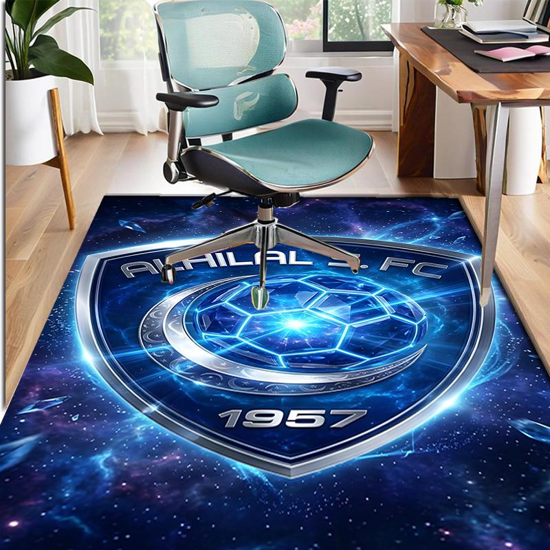 football club F.C Pattern Rug, Indoor/Outdoor Mat, for Picnic, Gameroom, Bedroom, Office, Living Room, Home Decor Carpet, Birthday Gift