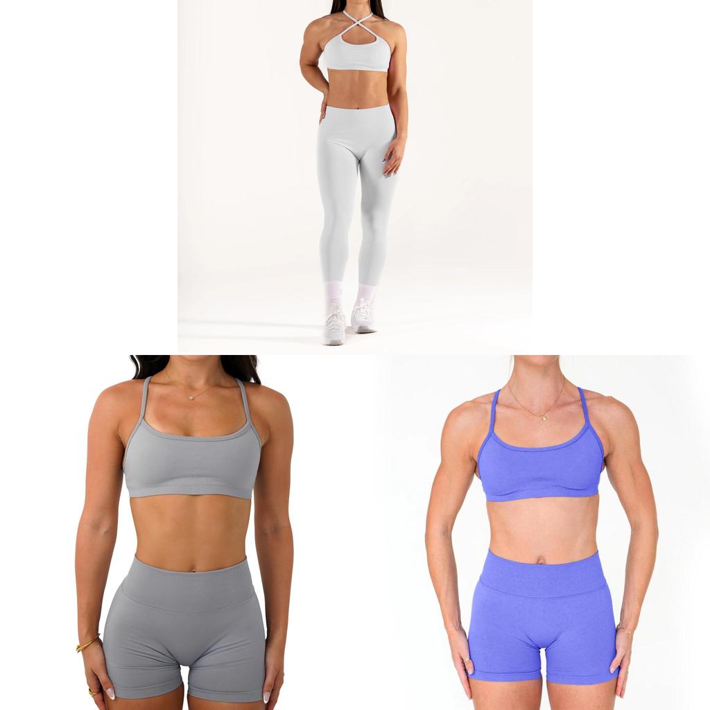 Seamless Yoga Set For Women With Quick Dry Fabric For Indoor And Outdoor Fitness Activities