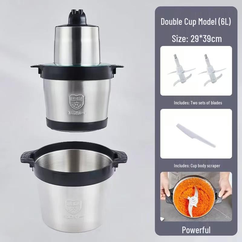 Multifunctional Stainless Steel Meat Grinder & Vegetable Masher for Baby Food