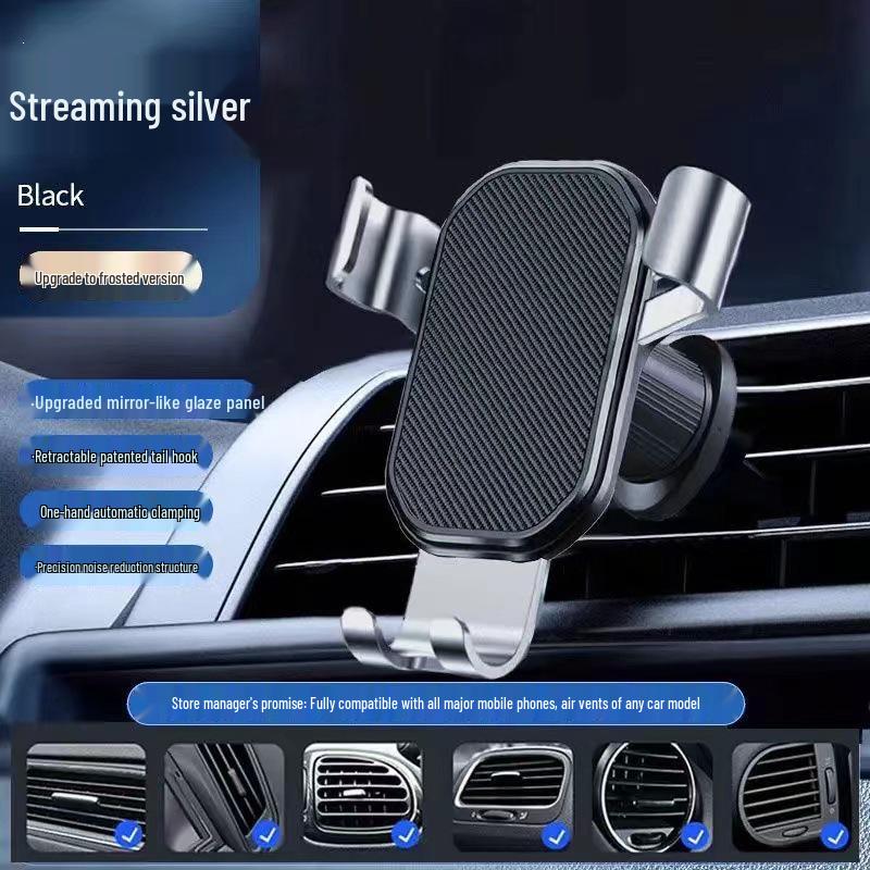 Frosted Multi-functional Car Phone Holder for Air Vent