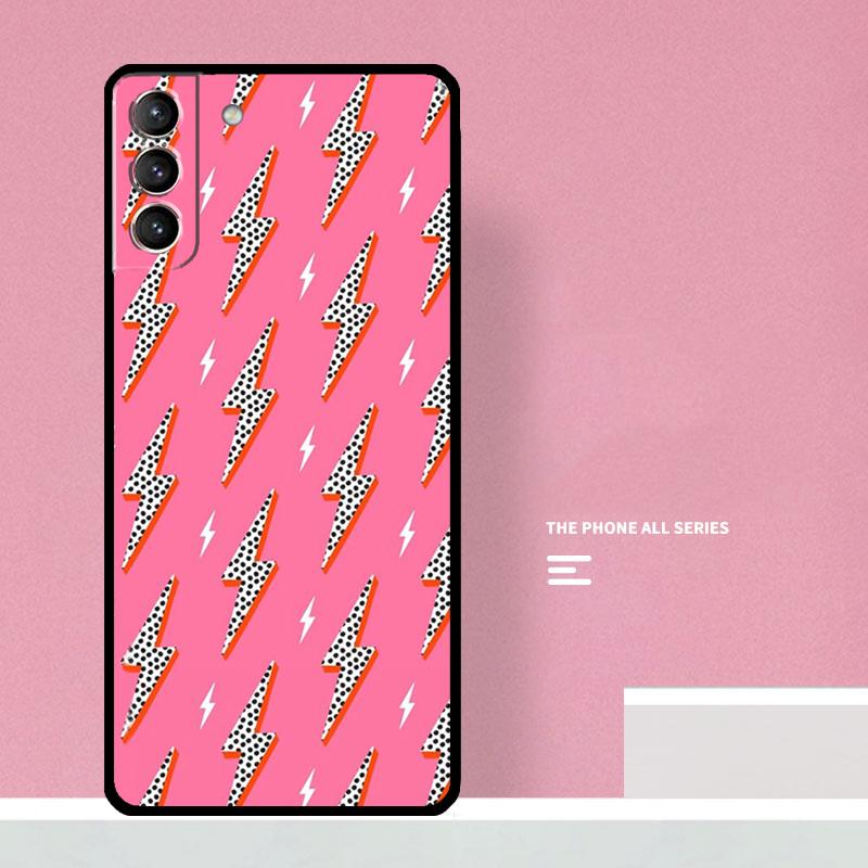 Lightning Bolt Phone Case For Samsung Galaxy S26 S23 Ultra S20 S21 S22 S24 S25 Plus S10 S25 FE Cover Coque