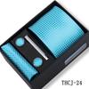 Men's 4-Piece Tie Gift Set for Business, Wedding, and Formal Wear.