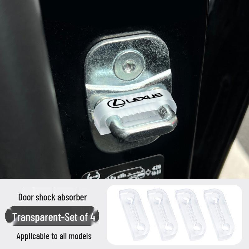 Car Door Anti-Collision Silicone Soundproof Pads - Shock-Absorbing Vibration Buffers