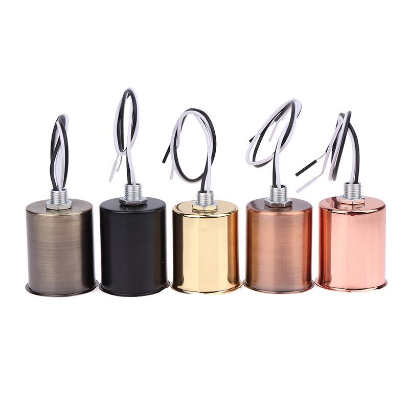 E27 Ceramic Screw Light Base Light Socket Round Led Filament Lamp Holder Indoor Led Lamp Part Easy To Install For Led Light