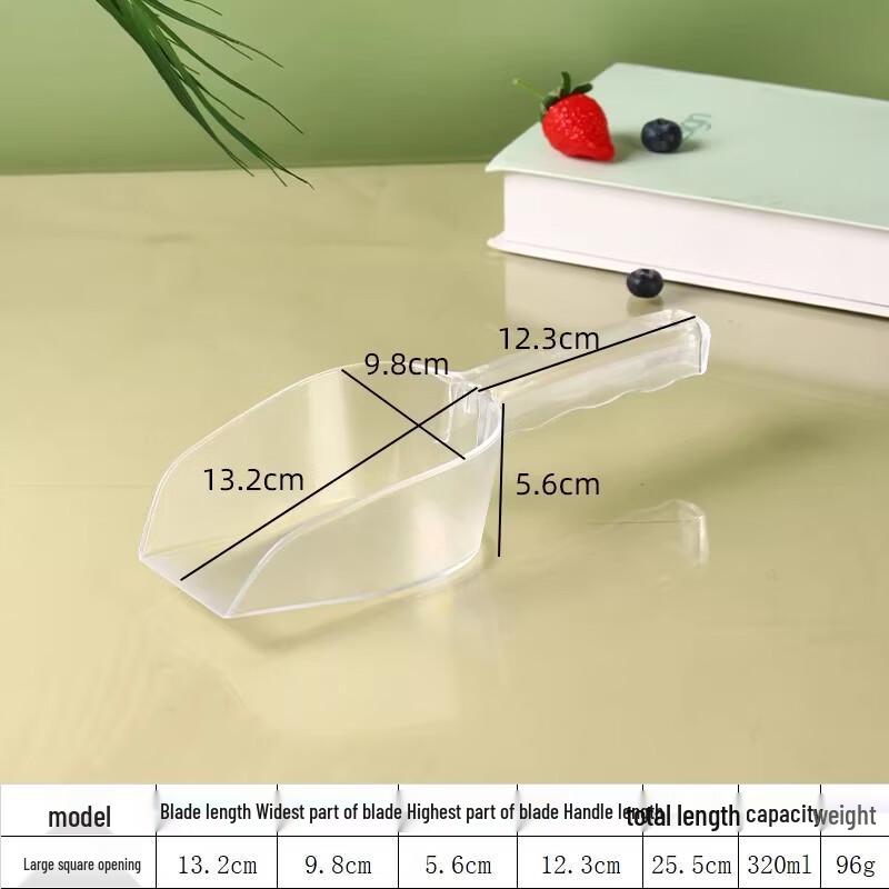 Multi-purpose PC Food and Ice Scoop