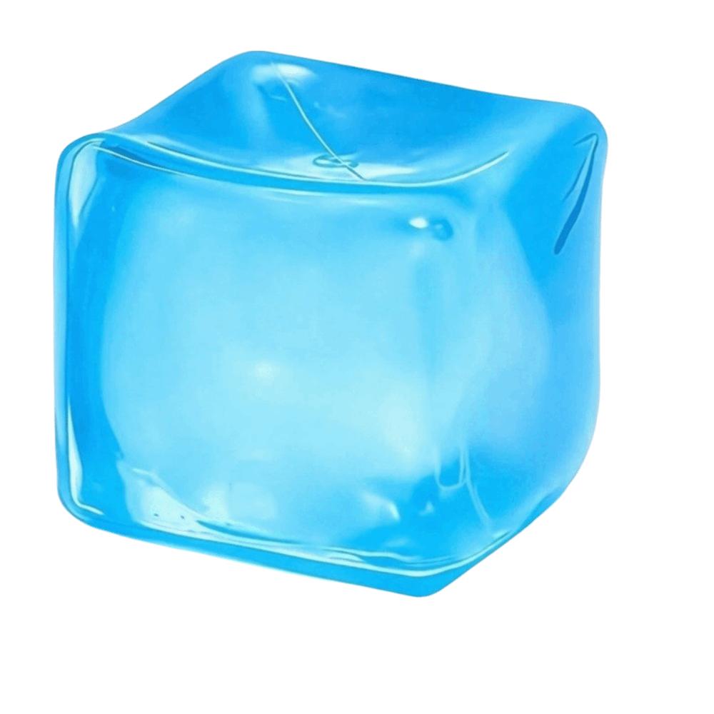 Non-Toxic Ice Cube Fidget Toy Soft Resilient Ice Cube Sensory Toy Cool Squeeze Cube Toy  Kids