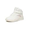 Anta Shock Absorbing Warm High-Top Sneakers Women Sneakers White 922048011-4