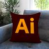 Popular AAadobe Software Iconing Cushion Cover Comfortable Reversible Pillow Cover Ideal for Car Sofa Bedroom  Beyond