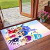 Anti‑Slip Crystal Velvet Floor Rug, True And The Rainbow Kingdom Design Carpet for Indoor Living Bedroom Home Decoration