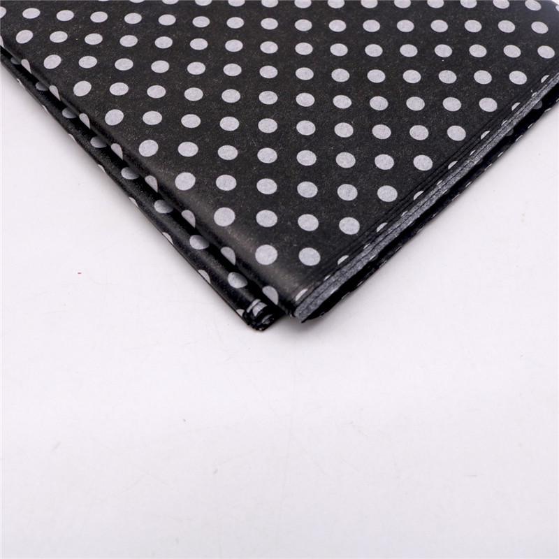 Gold & Silber Blumenmuster Seidenpapier - Punkt- & Streifendesigns für Frischblumenverpackung