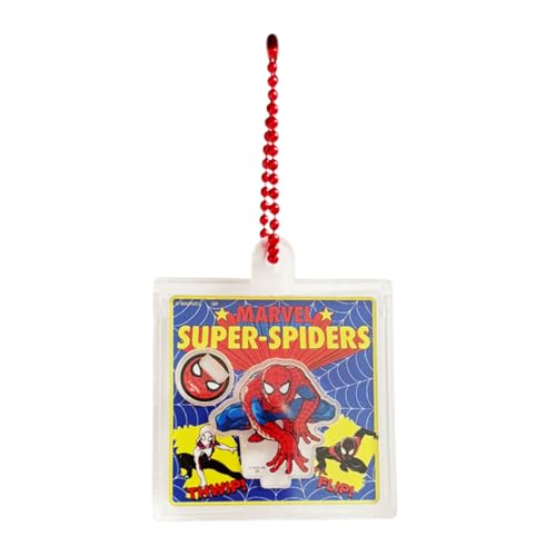 Small Planet Marvel Spider-Man Blind Acrylic Keychain Complete Set "Spider-Man Day