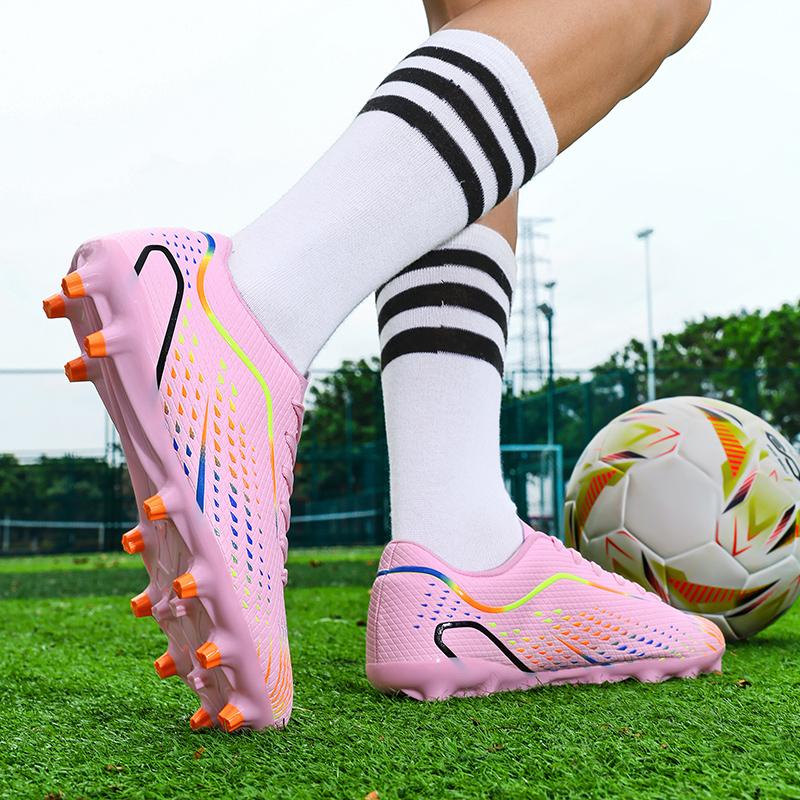 Unisex 32-46 Mens Football Shoes Training Artificial Captain Football Shoes for Kids