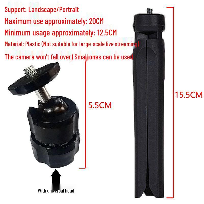 

Universal Overhead Streaming Camera Stand with Round Base