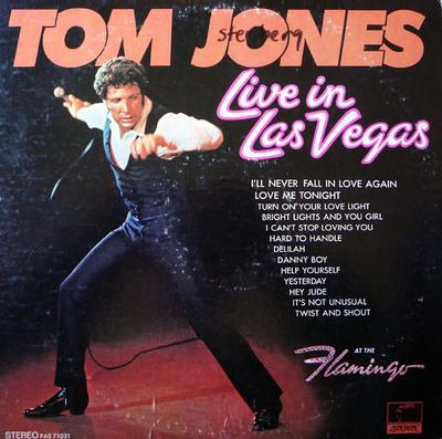 Disque Vinyle TOM JONES - Live In Las Vegas PAS71031 Parrot 1969 US Pop Occasion