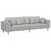 Cloud Grey Sofa 250 X 77 X 76 Cm Fabric
