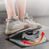 Foot Stepper Machine Reinforced Nylon Mini Stepper Trainer Quiet Folding Under Desk Leg Workout Trainer Grey Free Size