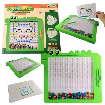 Magnetisk Tavla Mosaik Magpad Montessori XXL Mallar Dinosaurie