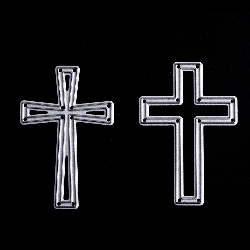 

Cross Metal Cutting Dies Stencils for DIY Scrapbooking/photo album Decorative Embossing DIY Paper Cards светло-серый