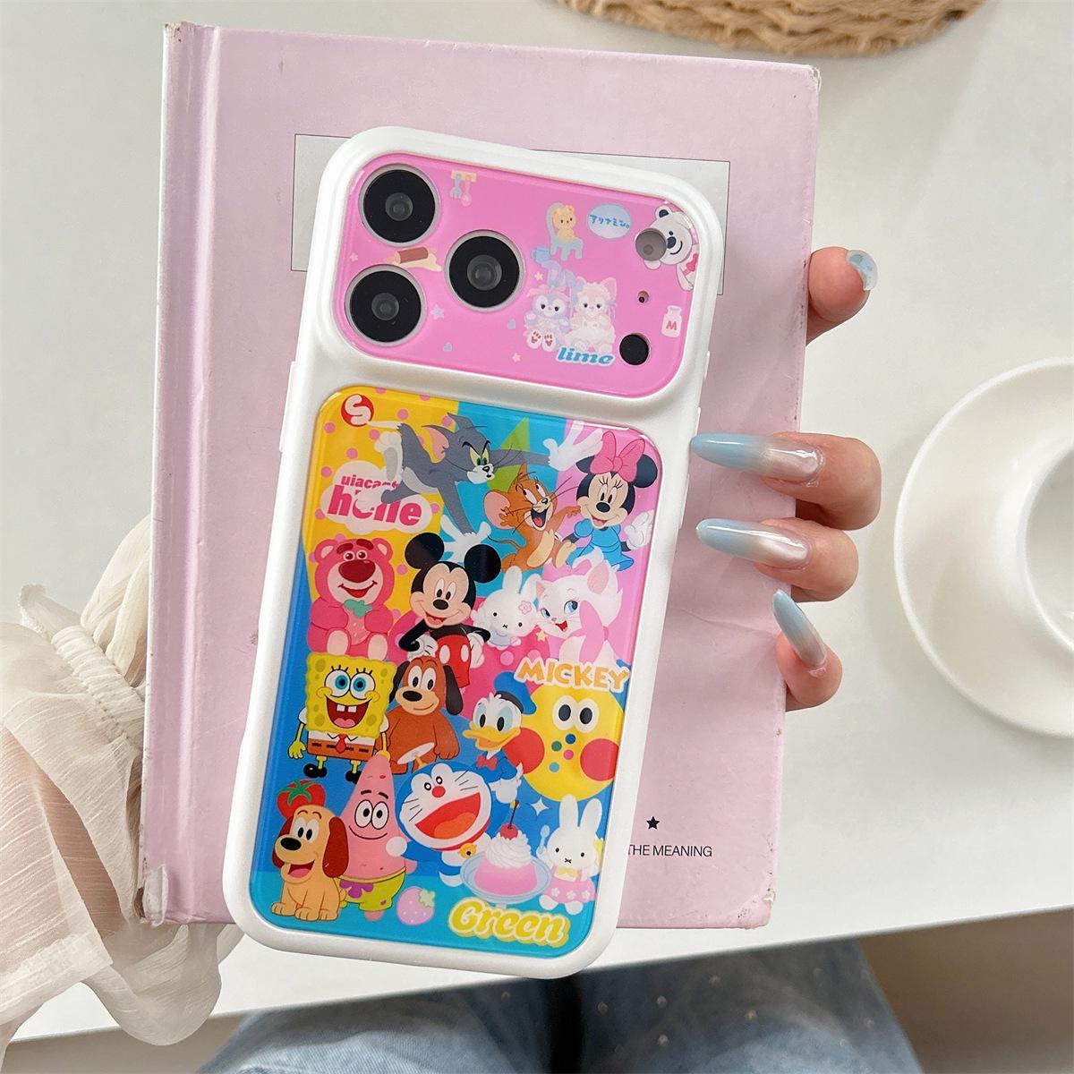 

Cartoon Large Window Anti-fall Phone Case for iPhone 15/17/16 ProMax iPhone 15