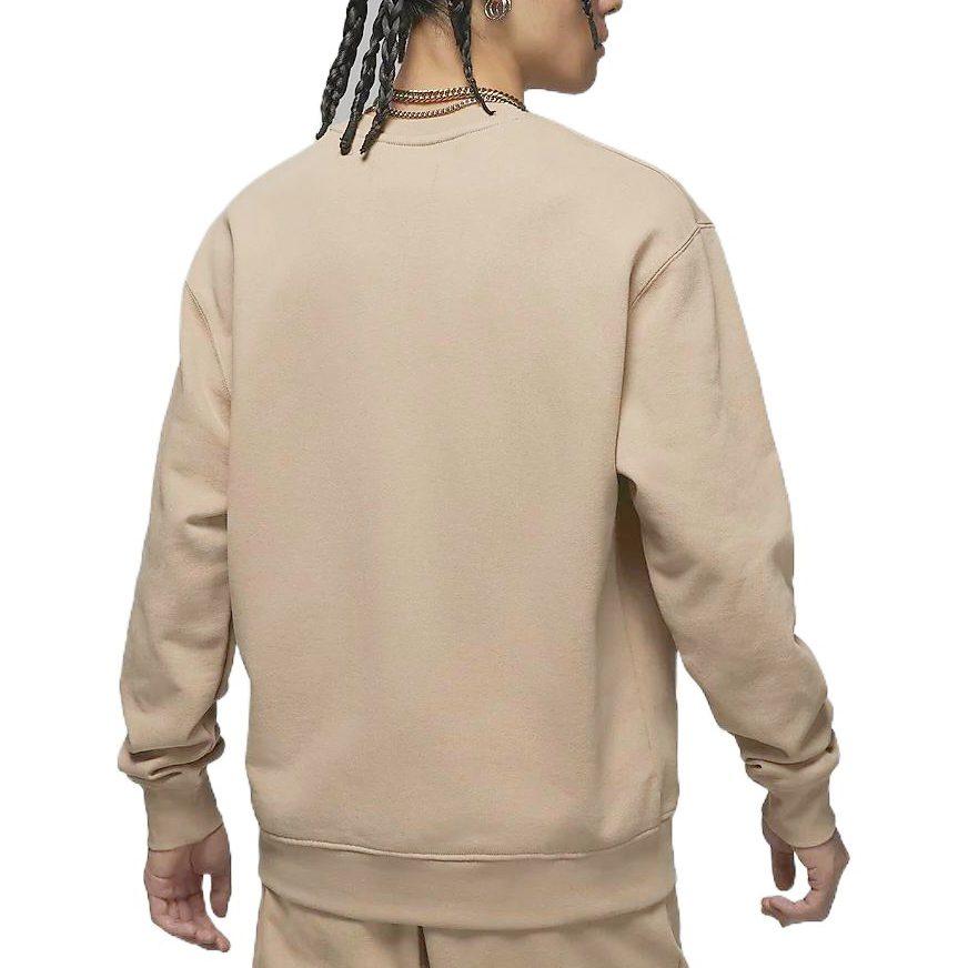 Jordan Sweatshirts Men's Desert Yellow Crew Neck Moderate Regular FB3910-277