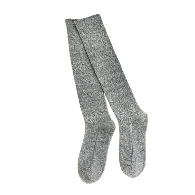 Gray Ankle Socks for Children, Matching Boots. Spring and Autumn Style Cotton Socks. Long Tube Boots. Sunscreen Long Tube Lace-up Socks for Summer.