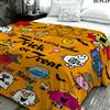 1PC Mr. Men Little Miss Custom Name Patterned Flannel Blanket Suitable For All Seasons for Home Decor Warmth and Comfort Gifts Holiday Present