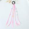 1PC Lovely Girls Colored Dirty Braids Wigs Ponytail Headbands Rubber Bands Hair Bands Headwear Kids Hair Accessories