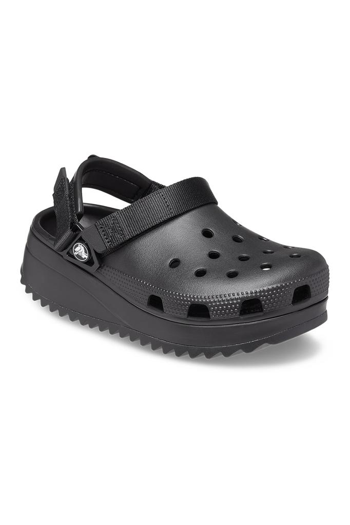 Crocs Saboti Slingback Unisex Classic Hiker Clog Black Size 38-39