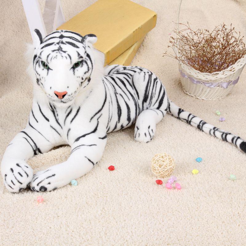Tiger White Stuffed Animal Plush Soft Doll Toy Kids Baby Cuddle Pillows Toy