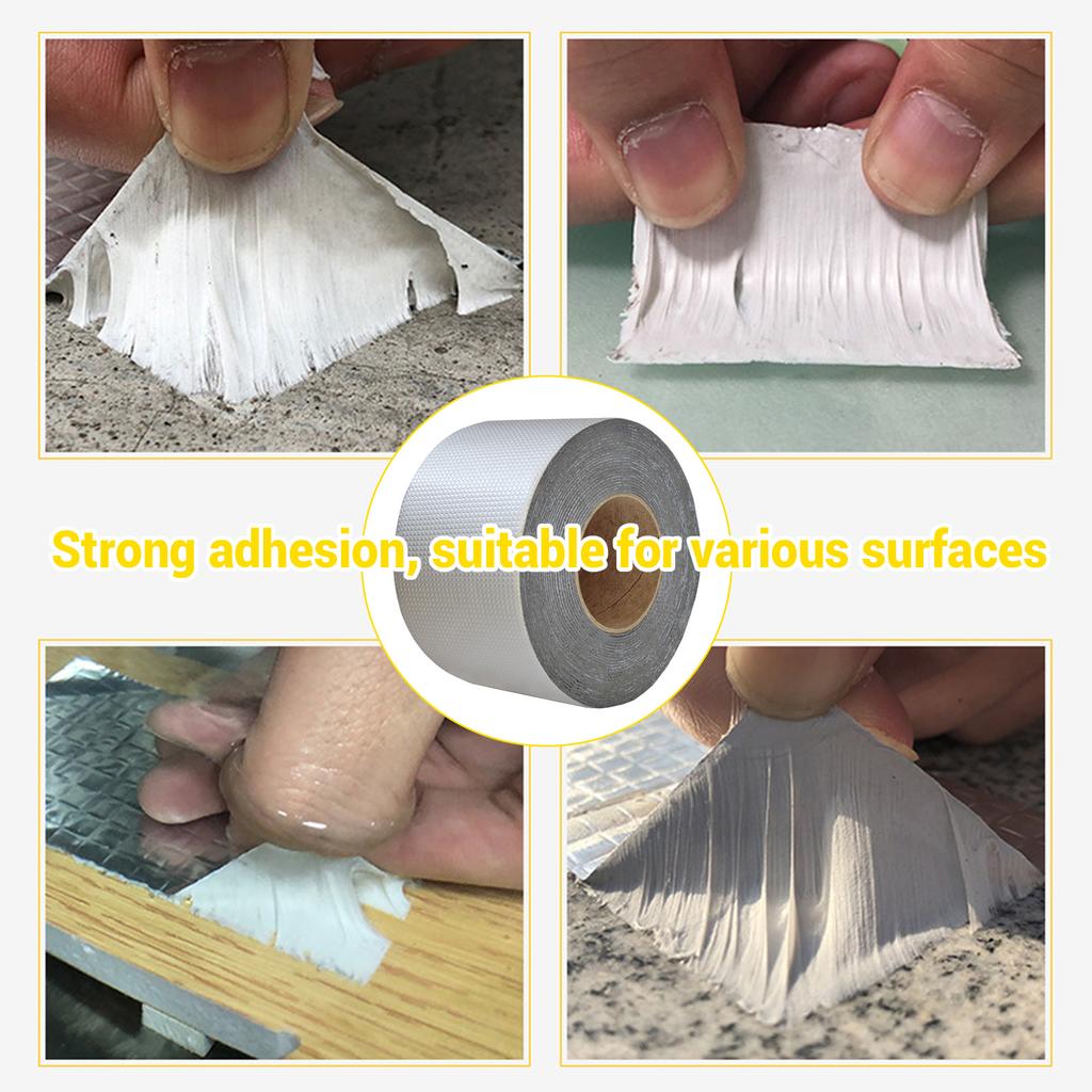 5M 5cm 10cm Breite Balken Deckband für Terrassendielen Wasserdichtung und Leckagereparatur Butylbänder für Balken und Dachsparren