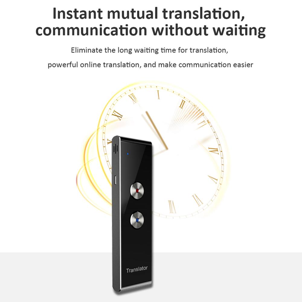 Portable Language Translator Device 97 Languages Voice Translating Online Translation Simultaneous Interpretation APP for Text  Photo Translate Supp
