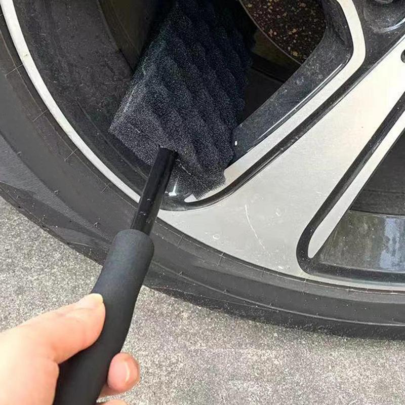 Rim Cleaning Brush Wheel Rim Sponge Brush Deep Cleaning Car Wash Tire Brush Wheel Brush Or Rim Brush Car Accessories For SUV RV