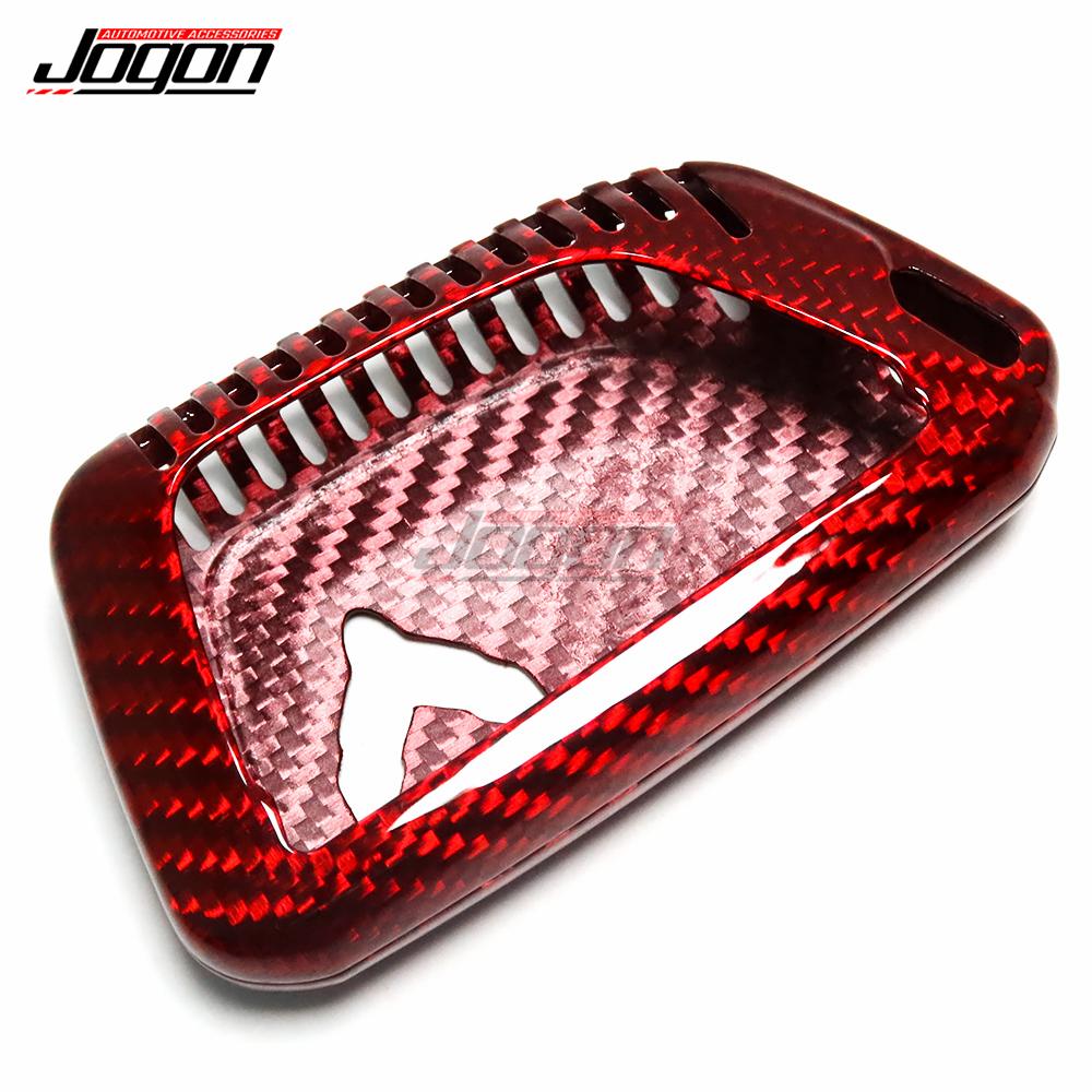 Carbon Fiber Car Smart Key Remote Key Fob Shell Case  Accessories For Chevrolet C8 Corvette Z51 Stingray Z51 Z06 -2025