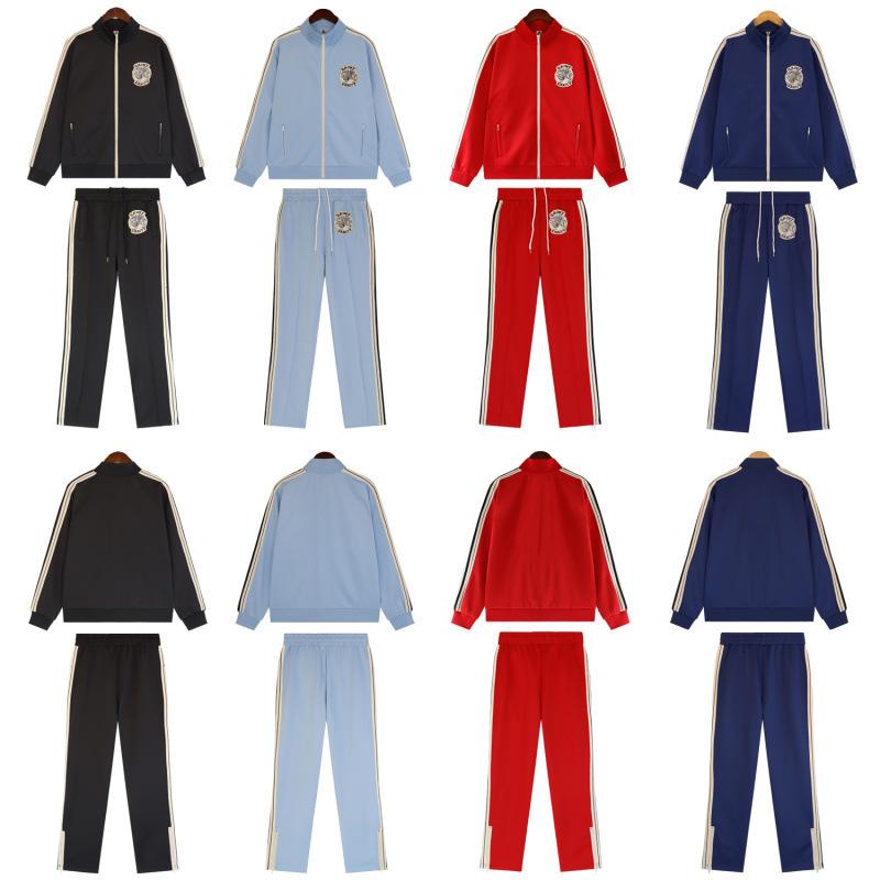 Real shot spot SAINT embroidery sports style suit men and women teenagers casual trench coat trousers wholesale