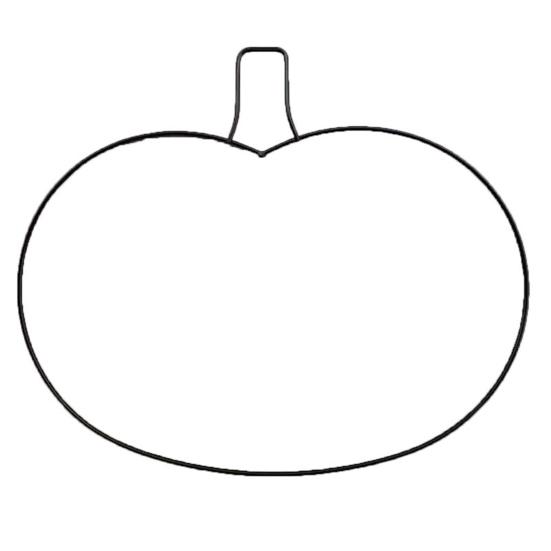 

Осенний венок из тыквы, рамка, сделай сам, подвесной венок, поделки на День Благодарения, металлический проволочный каркас, декор для входной двери фермерского дома, принадлежности для цветочных композиций C