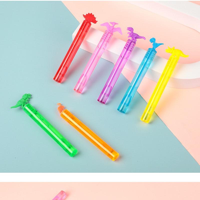 Dinosaur Bubble Tube Soap Bottle Dino Birthday Party Decoration Wedding Birthday Guests Gifts Baby Shower Suppies Kids Toys