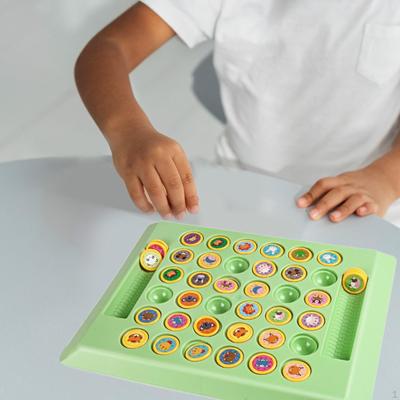 Aile Eğlencesi için Hafıza Kartlı Eğitici Flip Satranç Tahtası Oyunu