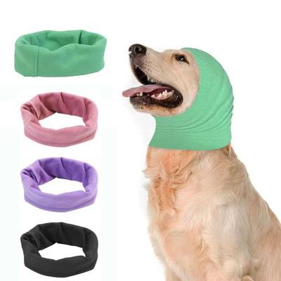 Elastic Pet Warm Ears Cover Waterproof Pet Noise Reduction Earmuffs  for Pets Swimming & Grooming