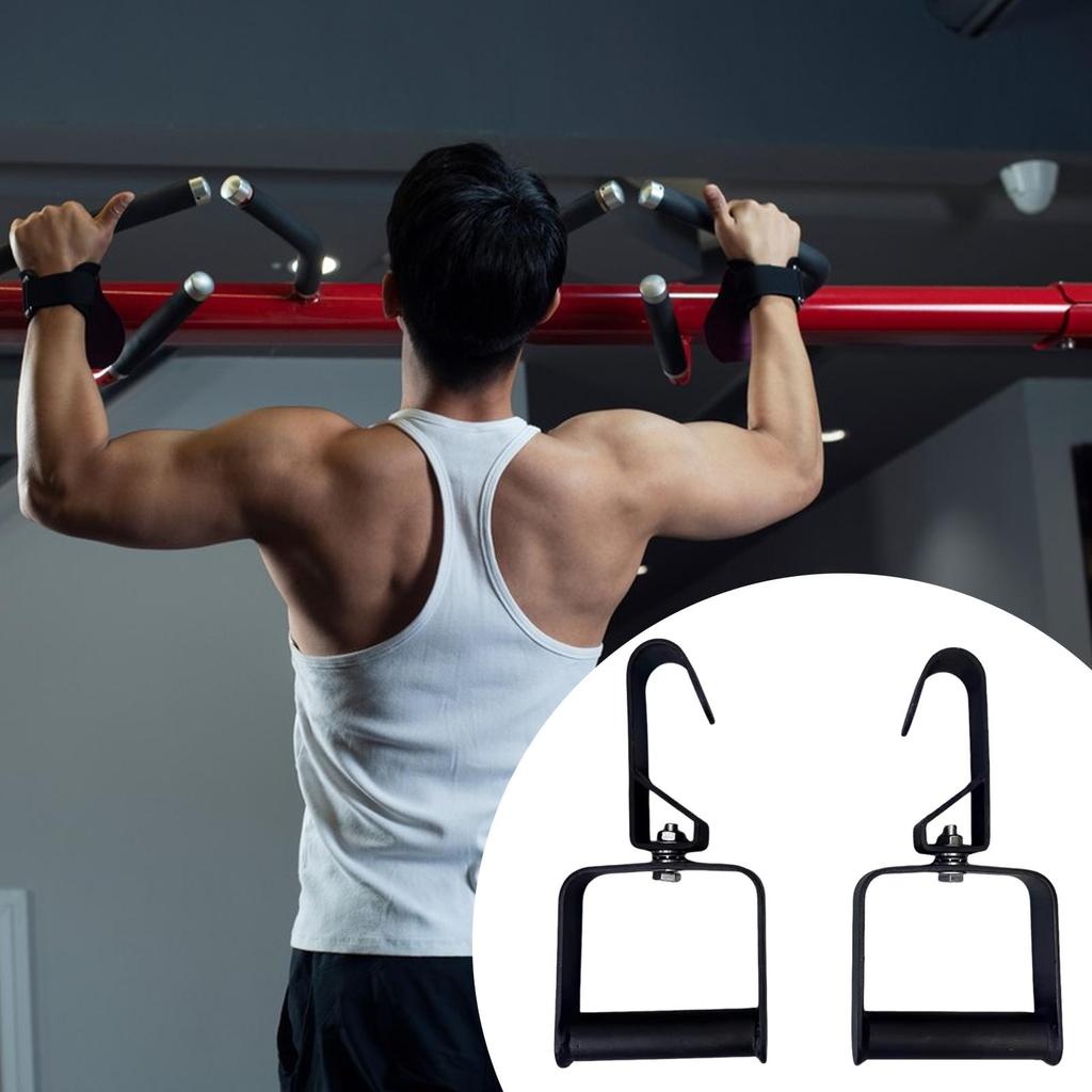 Handles, , Ergonomic Resistance Training Equipment, Compact Rotating Steel, Suitable for Indoor