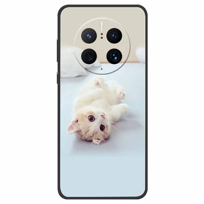 For Huawei Mate 50 Pro Case Cover Soft TPU Funda Painted Cases For Huawei Mate 50 Pro Cover Silicone Mate50 Pro 50Pro 6.74 Coque