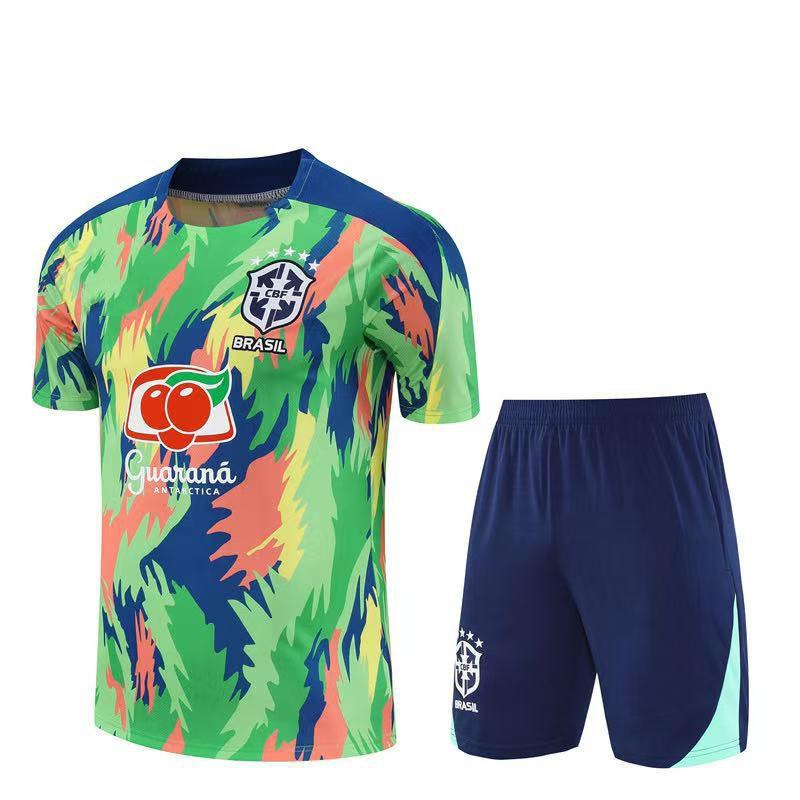 Spain France Brazil Portugal Argentina Italy National Team Adult Children's Training Suit