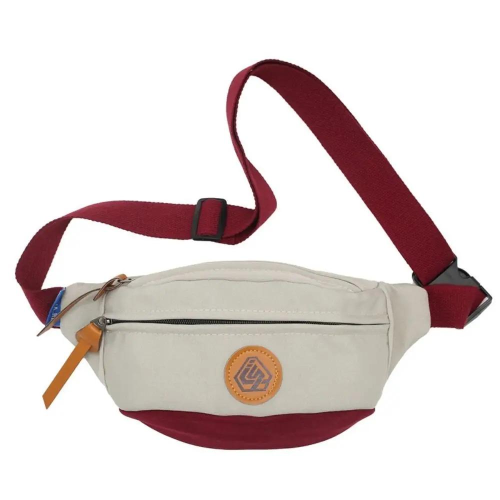 Chest Bag Fashion Casual Versatile Crossbody Bag Multi functional Large Capacity Trendy Sports Waistpack