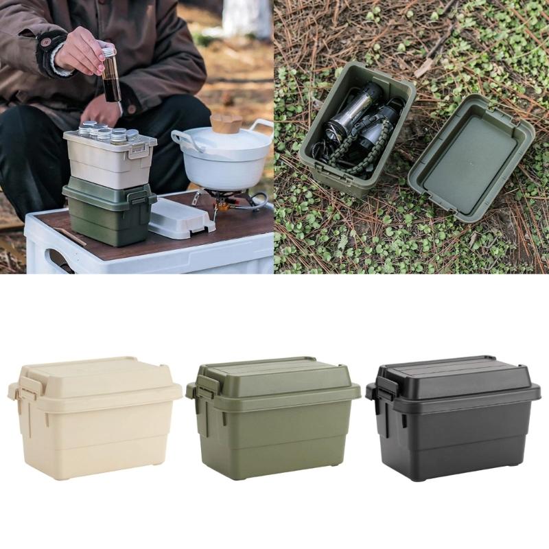Camping Mini Storage Box Small Tool Box Sundry Box for Camping Hiking Travel