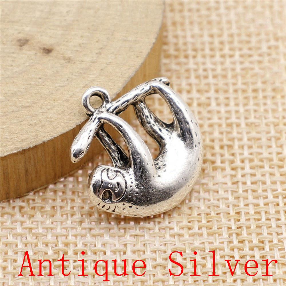 Monkey Bear Shaped Charms Pendant For Bracelet Necklace Jewelry Making Craft Findings