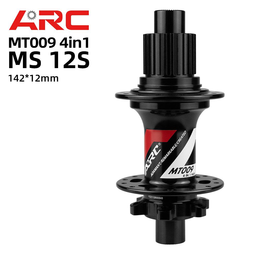 ARC MT009 Front Rear Bicycle Hubs 32 Holes MTB Mountain Bike NBK Sealed Bearing Hub 6 Pawls 114 Clicks Noise HG XD MS 8-12-Speed